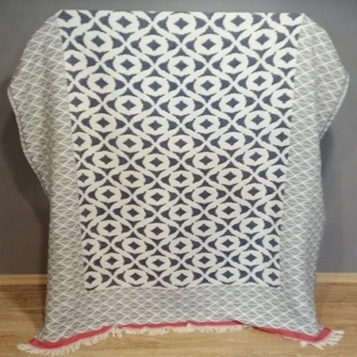 Top Grade Customized 100% Cotton Quick Dry Bath Towel and Handmade Luxury Throw Blanket