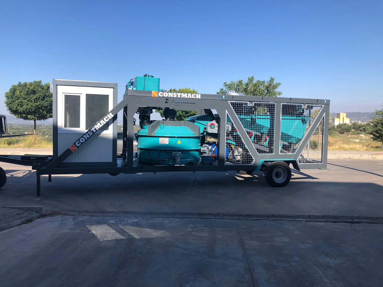 30 м3/ч MOBILE, самый экономичный бетонный завод на рынке!