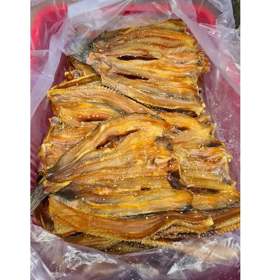 Dry Fish Dried Snakehead Sliced Salt Flavor With Vacuum Pack Packaging With Cheap Price