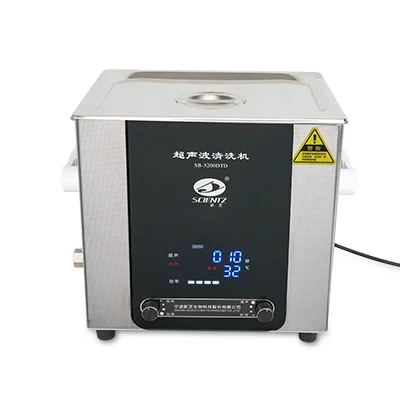 Ультразвуковой очиститель с нагревателем и функцией дегазирования, объем 10 л