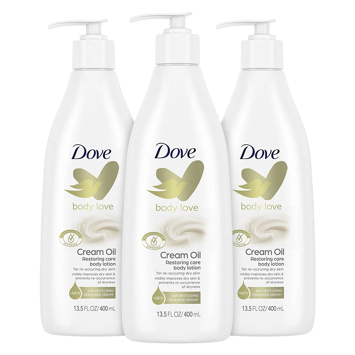 Dove Body Love Pampering Body Lotion for Silky, Smooth Skin Butter & Warm Vanilla Scent Softens  Dry Skin 13.5 oz