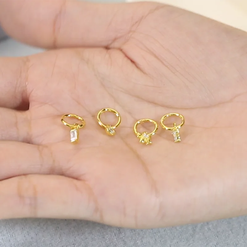 CANNER Gold 925 Sterling Silver Designer Small 18k Plated For Women Round High Quality Hypoallergenic Chunky Bee Hoop Earrings