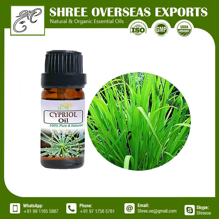 High Quality Pure Organic Cypriol Essential Oil Supplier