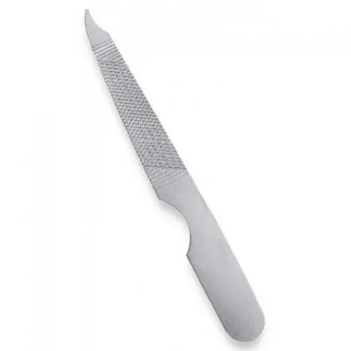 Высококачественная пилка для ногтей из нержавеющей стали, отличное качество, пилка для ногтей из стали