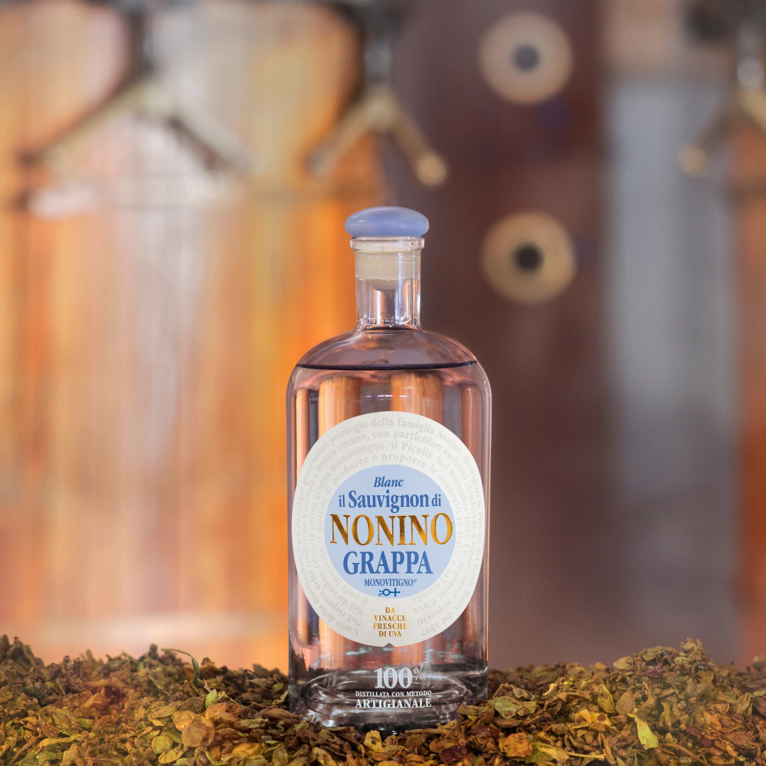 Итальянское белое виски высокого качества OEM Grappa Nonino Monovitigno Sauvignon Blanc 500
