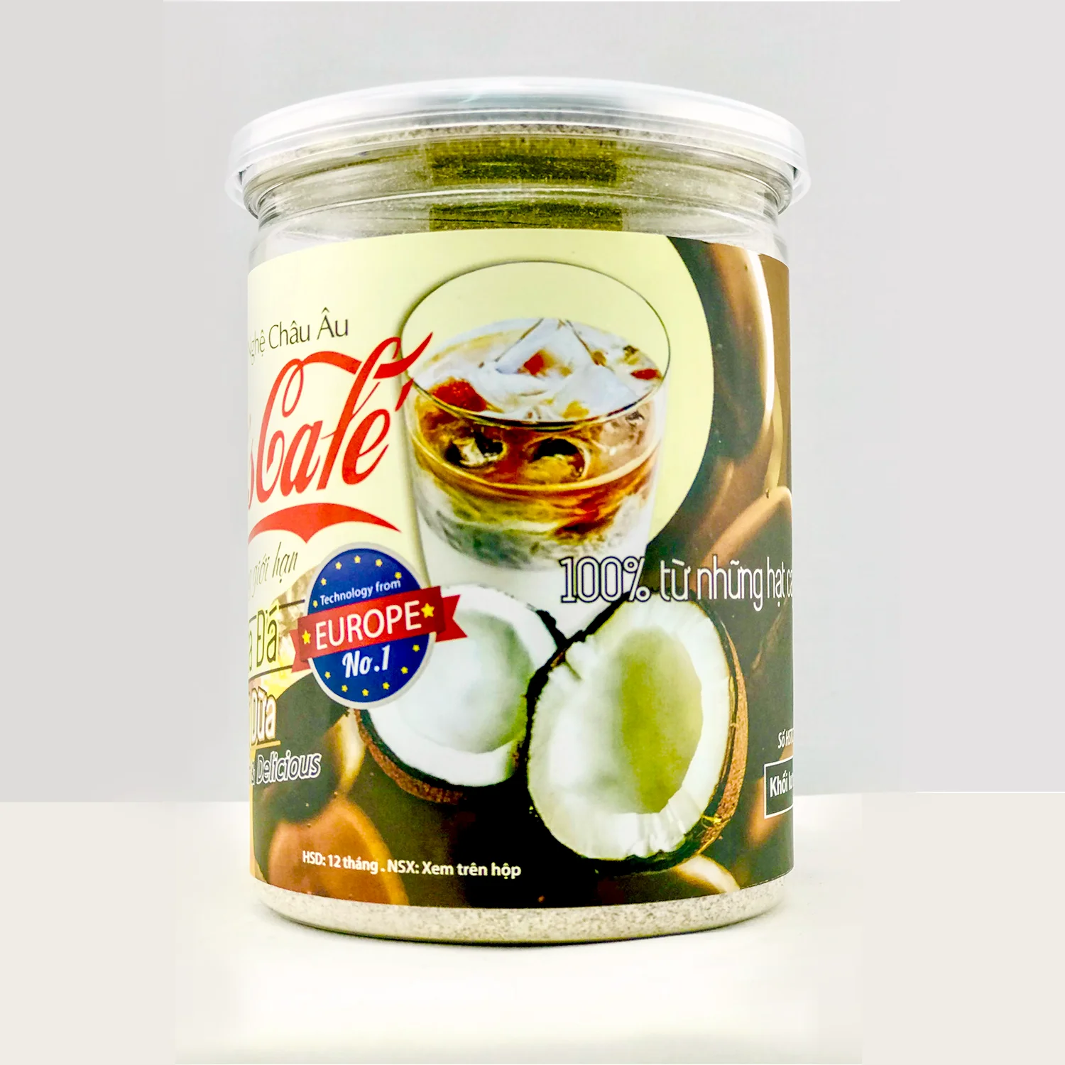 
Milk Coffee - Coconut Flavor Vietnamese Coffee Powder Easy To Use Provide Energy V-Store High Quality OEM 