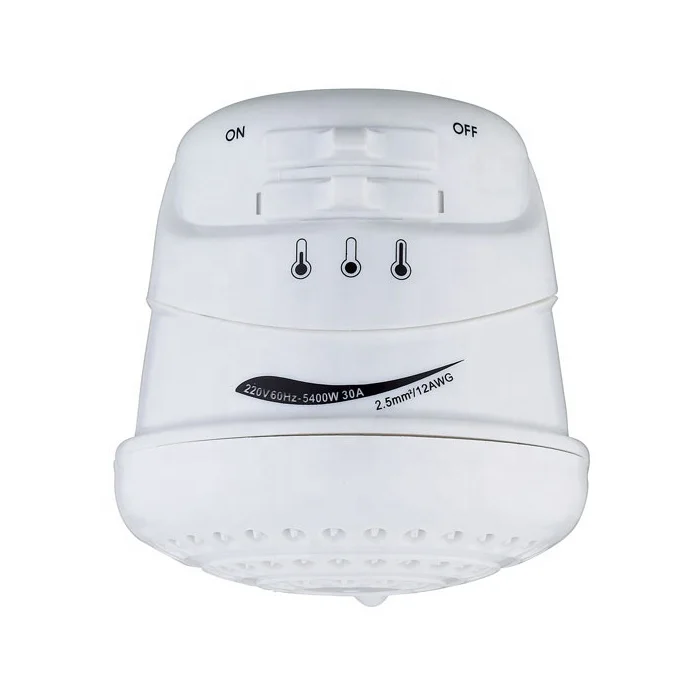 Electric Instant Hot Water Shower Head Tankless Fast Heating Heater 110V 120V