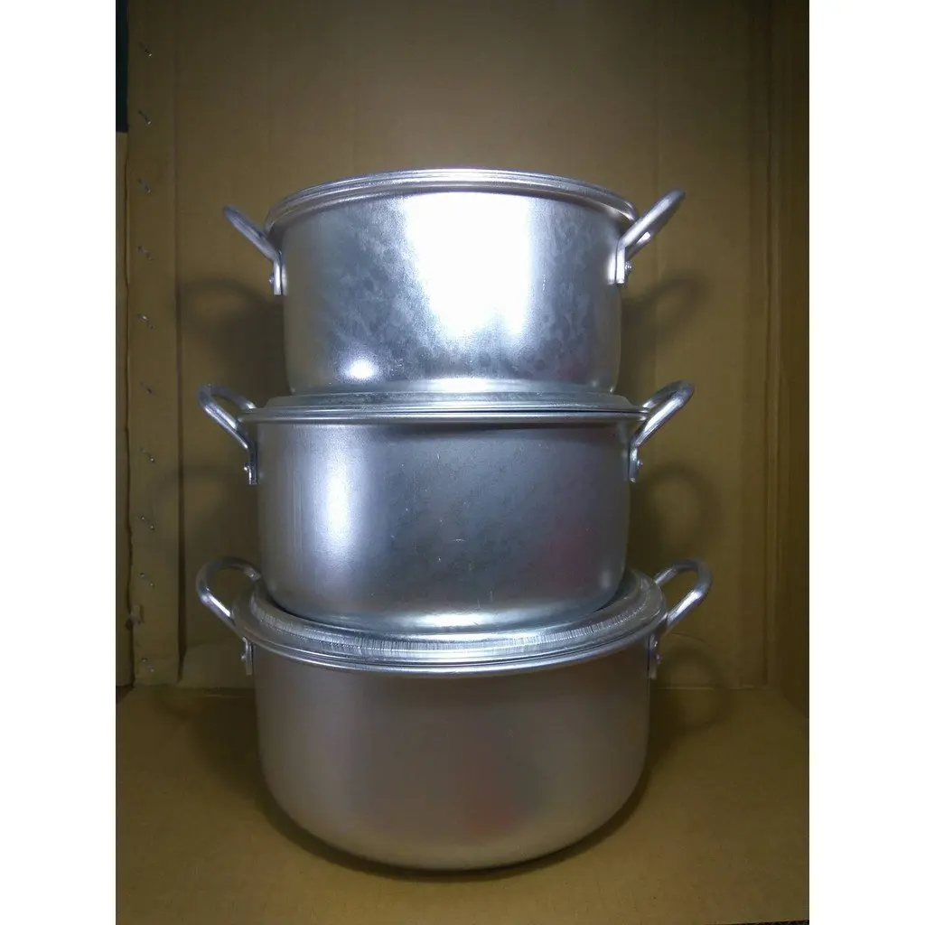 ALUMINUM POT COOKWARE SET SIZE FROM 14 TO 36CM FDI KIM ANH VIETNAM