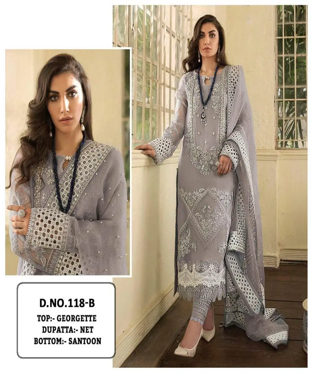 blue salwar kameez  Indian Pakistani ethnic ladies Punjabi Patiala stitching available wholesale suit 3 piece Indian