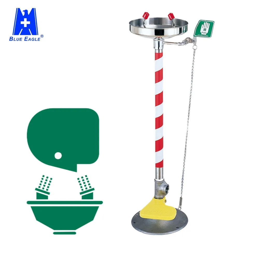 Blue Eagle Lab Safety Eye Protective Emergency Eye Wash Station