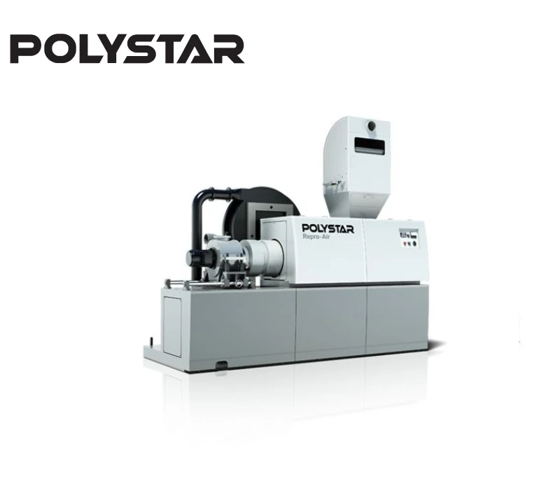 Небольшая машина для переработки с воздушным охлаждением