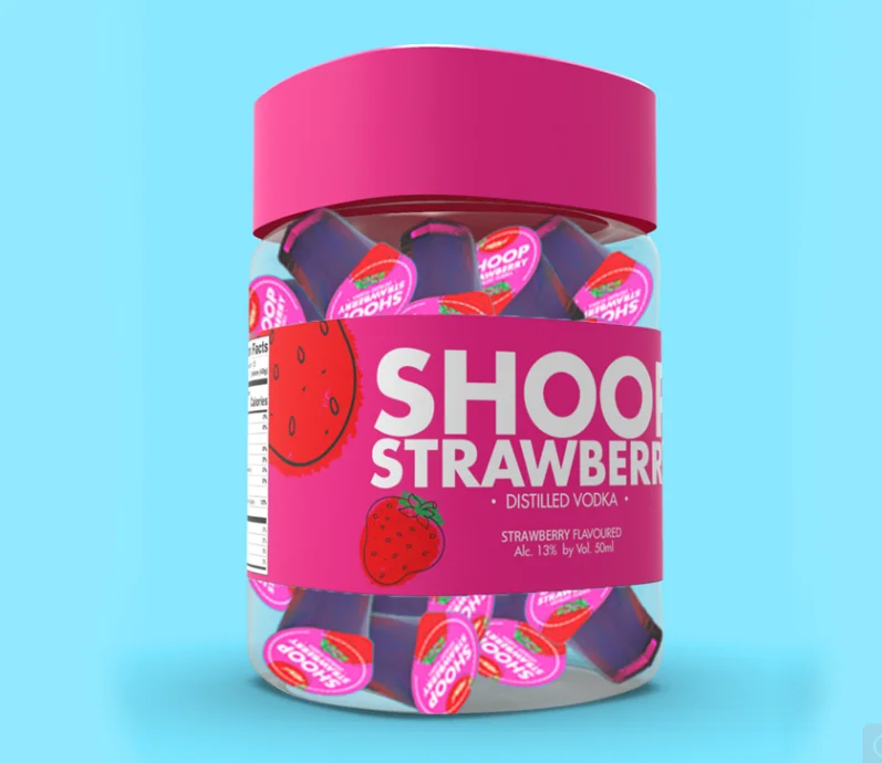 Party King Fruit Flavored Jelly Bird Alcohol Beverage Vodka Jello Shots