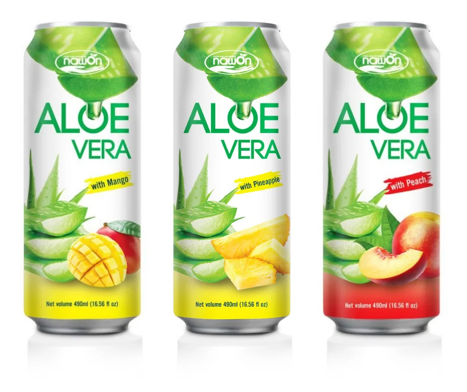 Бесплатный дизайн этикетки свежий сок алоэ вера Вьетнам лучший полезный напиток оптовая цена производитель напитков