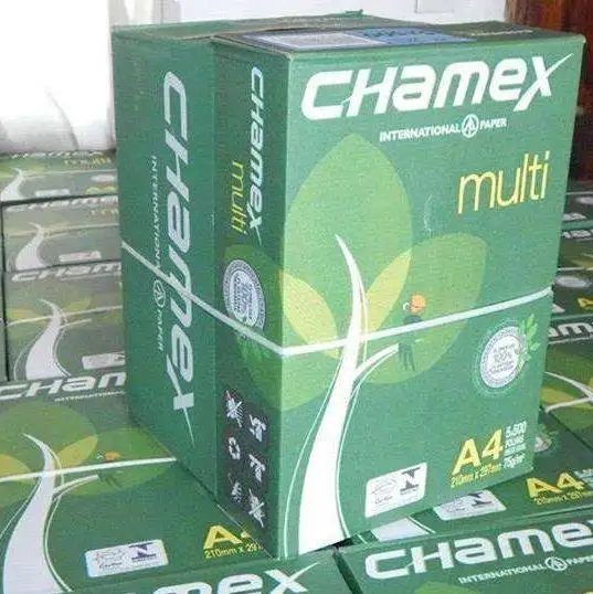 A4 70gsm 75gsm 80gsm / Papel Resma Chamex Multi A4 75g Office papers