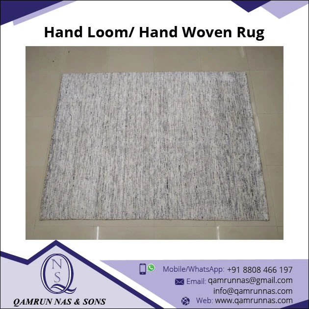 Bulk Supply Premium Quality 100% Wool Hand Loom Woven Rug for Sale rugs wool carpet in cheap Price  Nuts