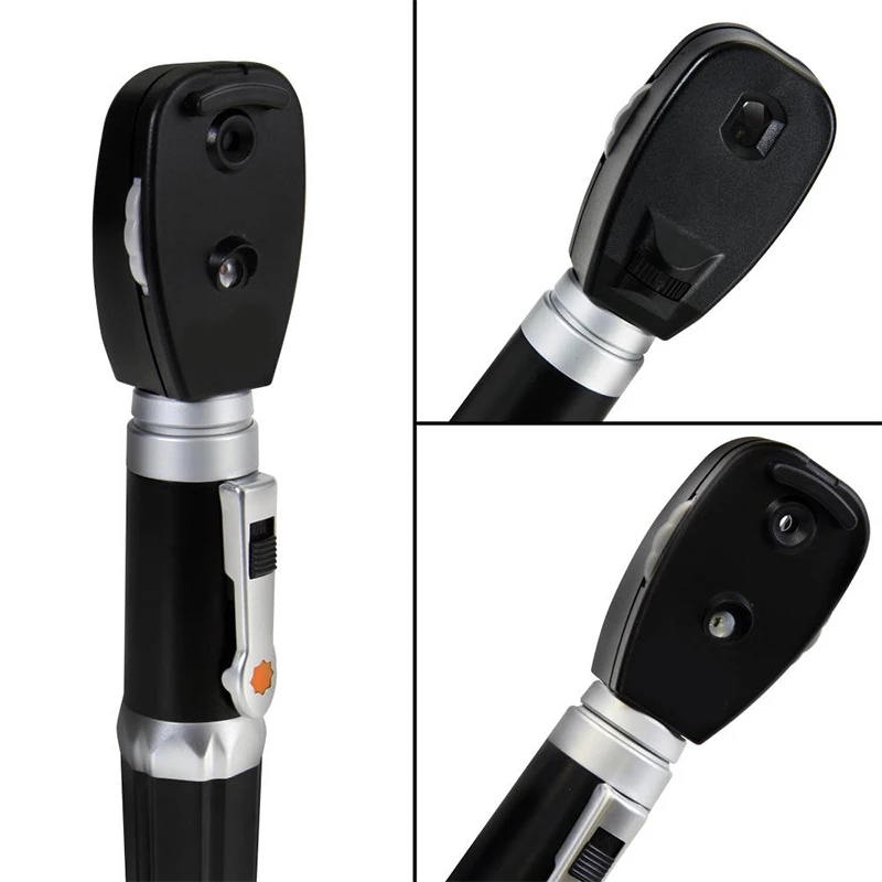 Набор для офтальмоскопа и отоскопа-оптоволоконные цифровые яркие светодиодные ушные лампы инструменты увеличения