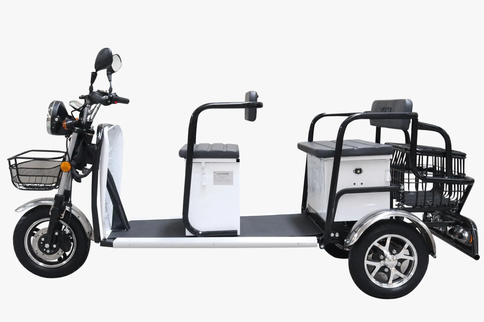 VTA VM5 ELECTRIC TRICYCLE  MULTI SEAT PASSENGER TRANSPORTER WHITE 1000 WATT NO ANTI DUMPING MADE IN TURKEY