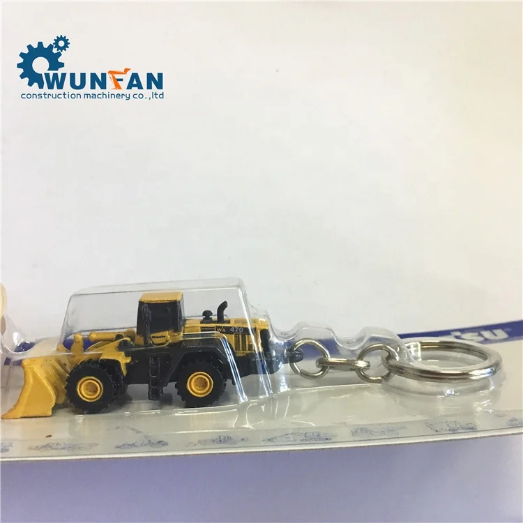china supply  WA470 Wheel Loader Key Ring for komatsu  key chain