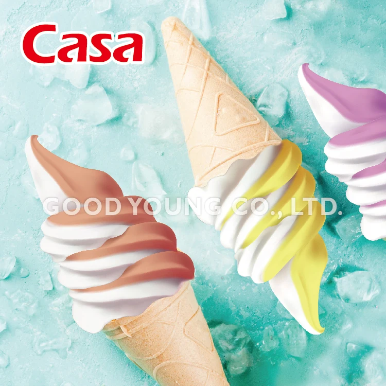 HALAL Ice Cream Wholesale Chocolate Flavor Instant Soft Serve Ice Cream Powder Mix