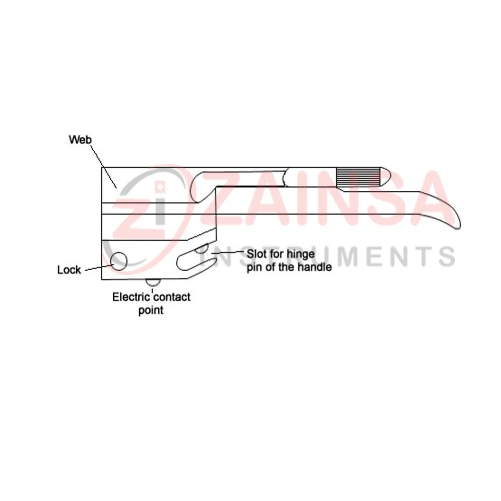 New Quality Foregger Laryngoscope Blade, Stainless Steel Cheap Price Laryngoscope Blade, Used In Laryngoscope Surgery