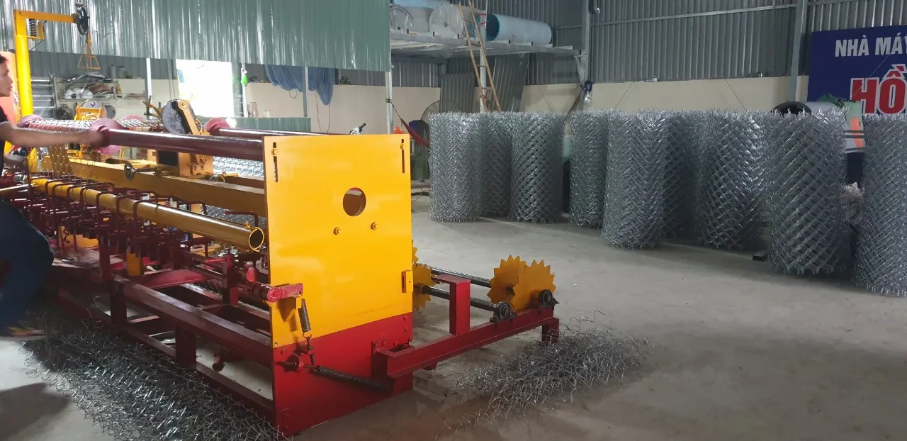 Machine Chain link Fence Making Machine