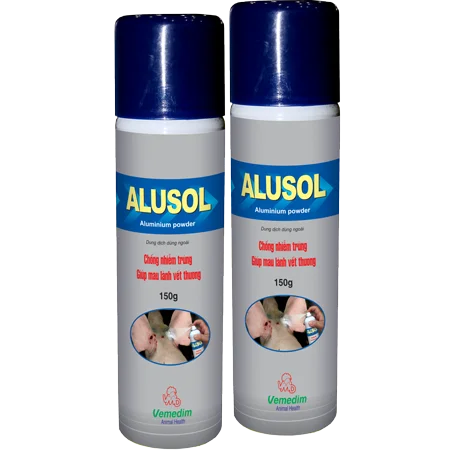 Сертификация Vietnam Vet GMP, заживляющая ранка, гладкая кожа для домашних животных, животных, Alusol