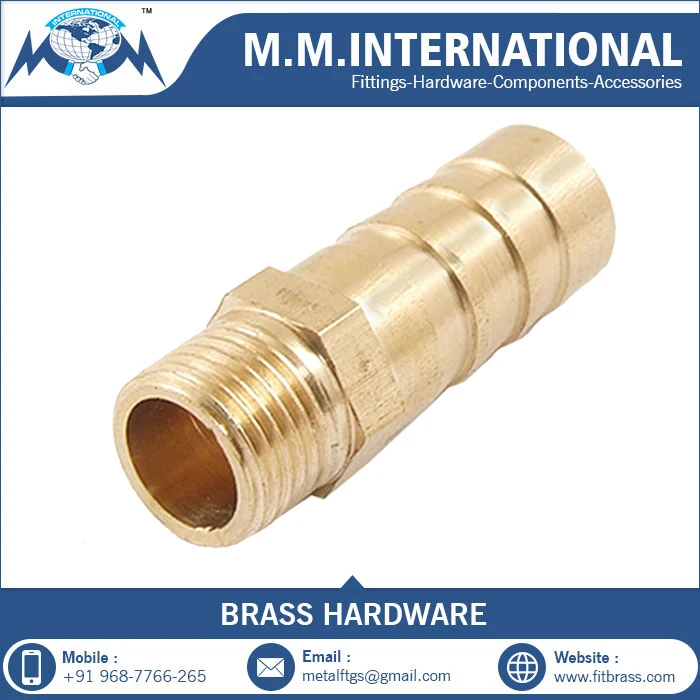 Brass Female Threaded Hose Nipple High Quality For Pipe And Gas Fittings