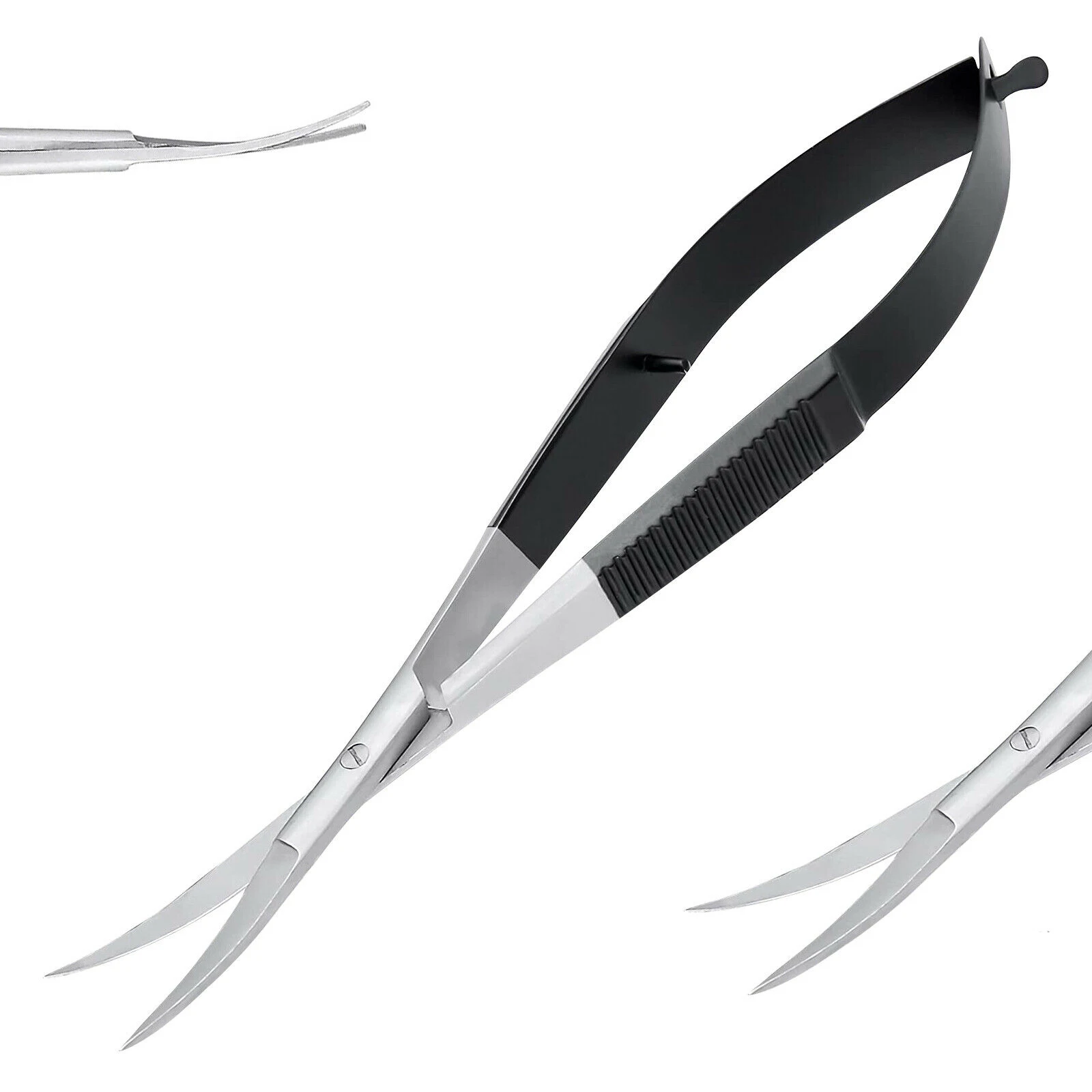 High Quality Multi Colors Cuticle Spring scissors Dead Skin Trimmer Stainless Steel Manicure Tool