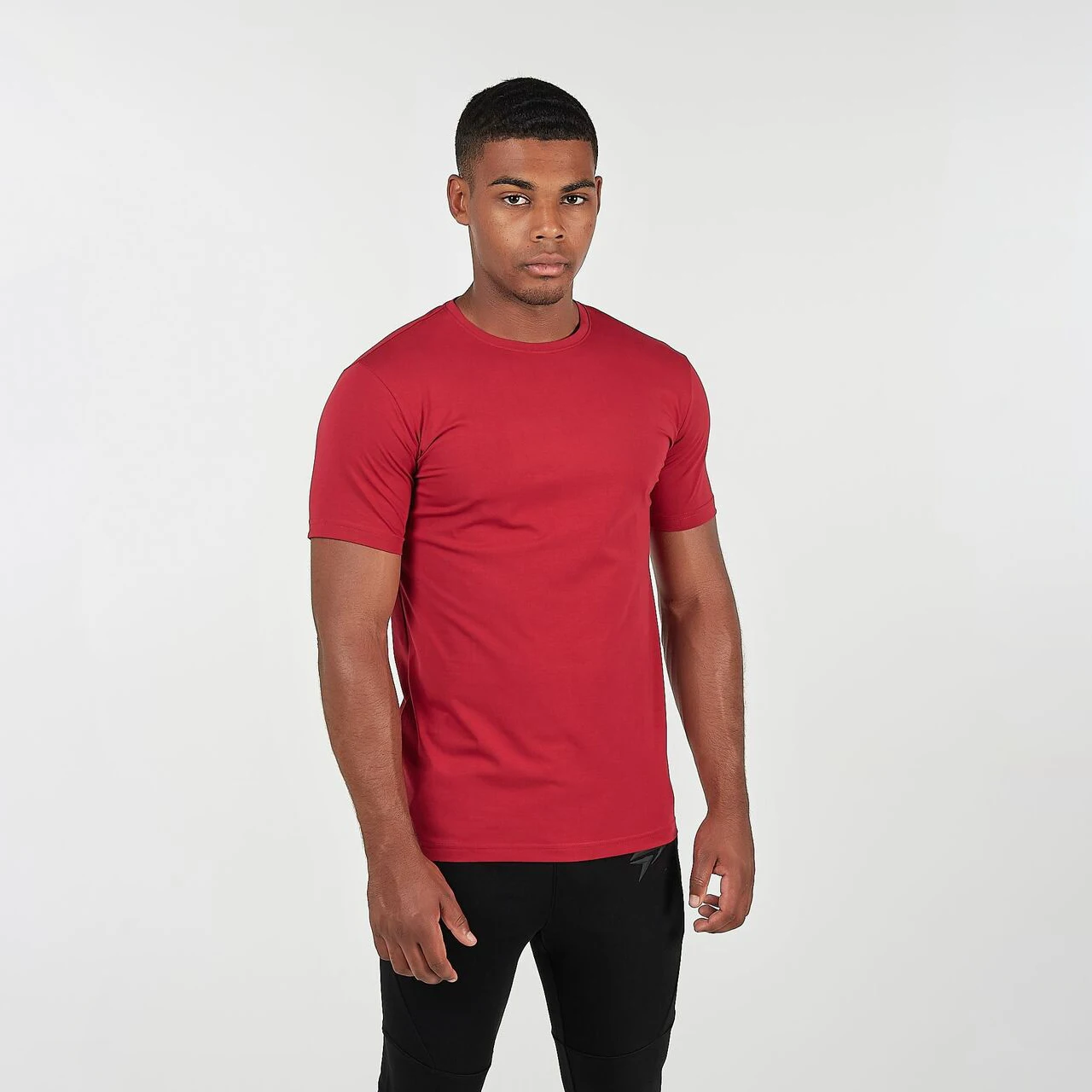 2023 Wholesale Hip Hop Muscle Fit Curved Hem White Cotton Custom Printing Logo Men T Shirt Casual Quantity Trend XXL