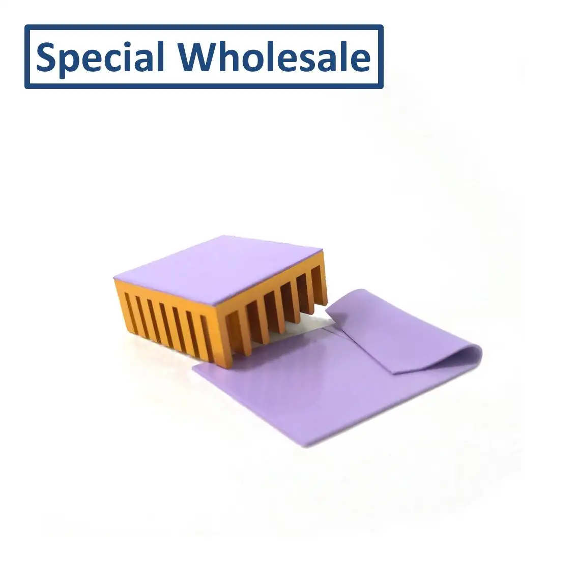 4.5W quality thermal conductive silicone pad for laptop