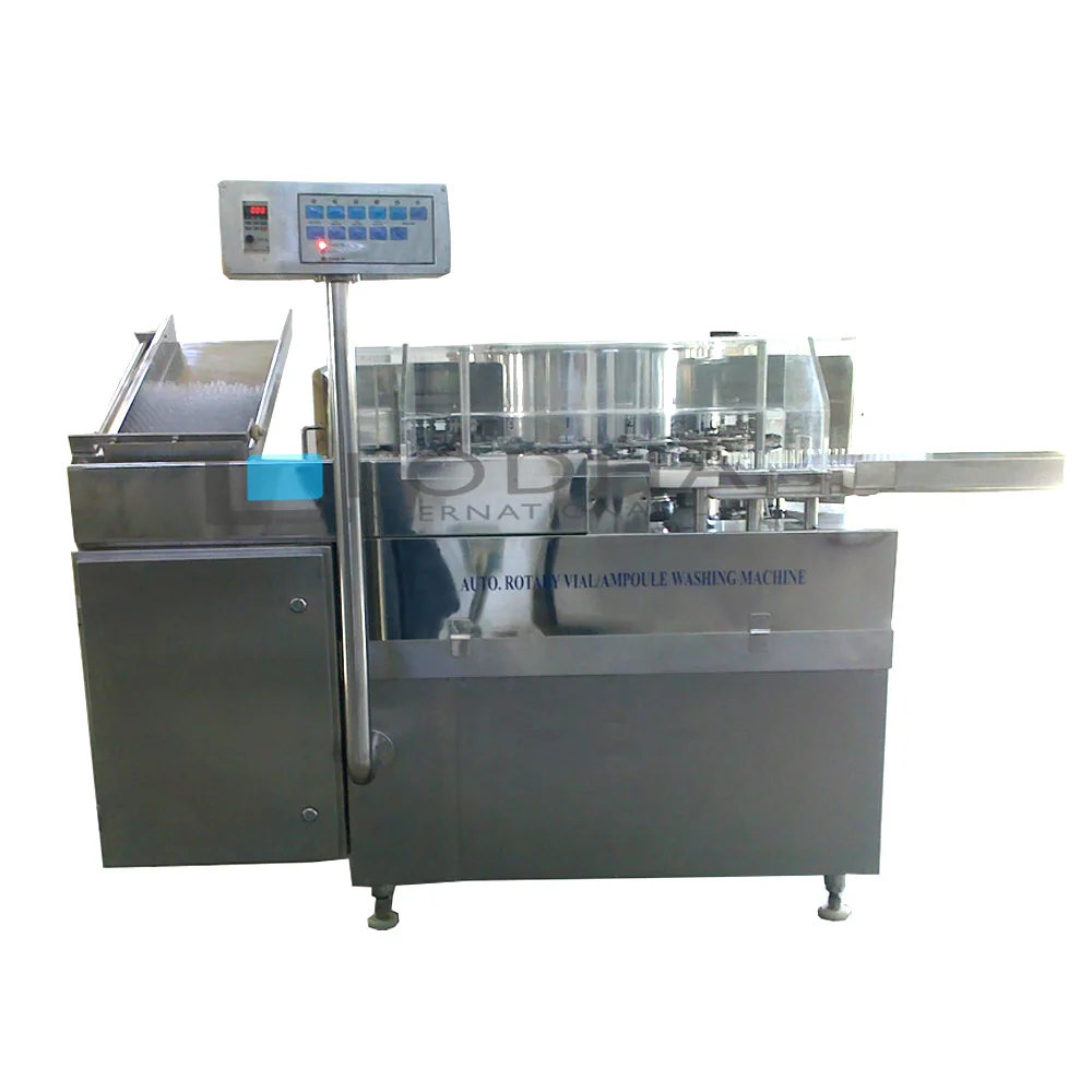 Aseptic Injectable Vial Washing  Small Glass Jar Filling Machine Plastic Bottle Washing Filling Capping Glass Vial Washer