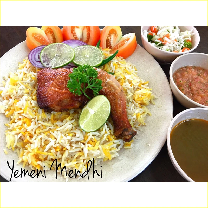 Factory Price High Quality HALAL Arabian Rice Mendhi 500g Made with Cooking Oil Shallots Garlic Salt Sugar and Spice Powder