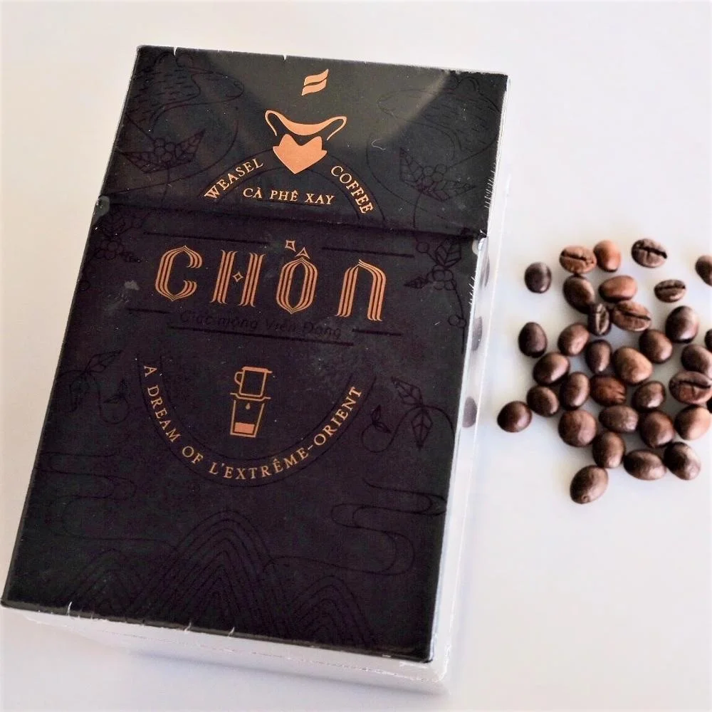 The best coffee in the world - Weasel coffee bean Kopi Luwak Premium 70g/ glass jar- gift for coffee connoisseurs