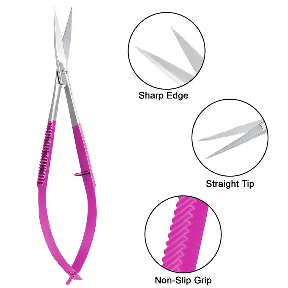 New Design Stainless Steel Micro Spring Scissors Wholesale Price Micro Spring Scissors For Sale