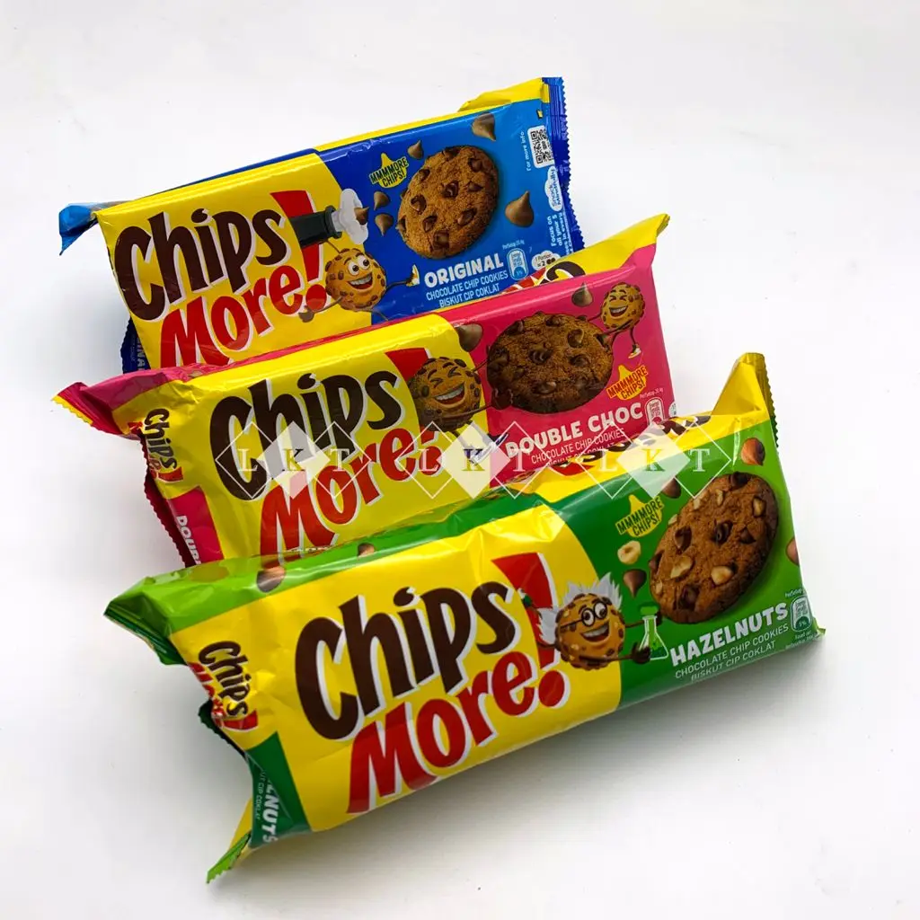 Export Chipsmore Double Chocolate Cookies & Biscuit Chips 163.2G