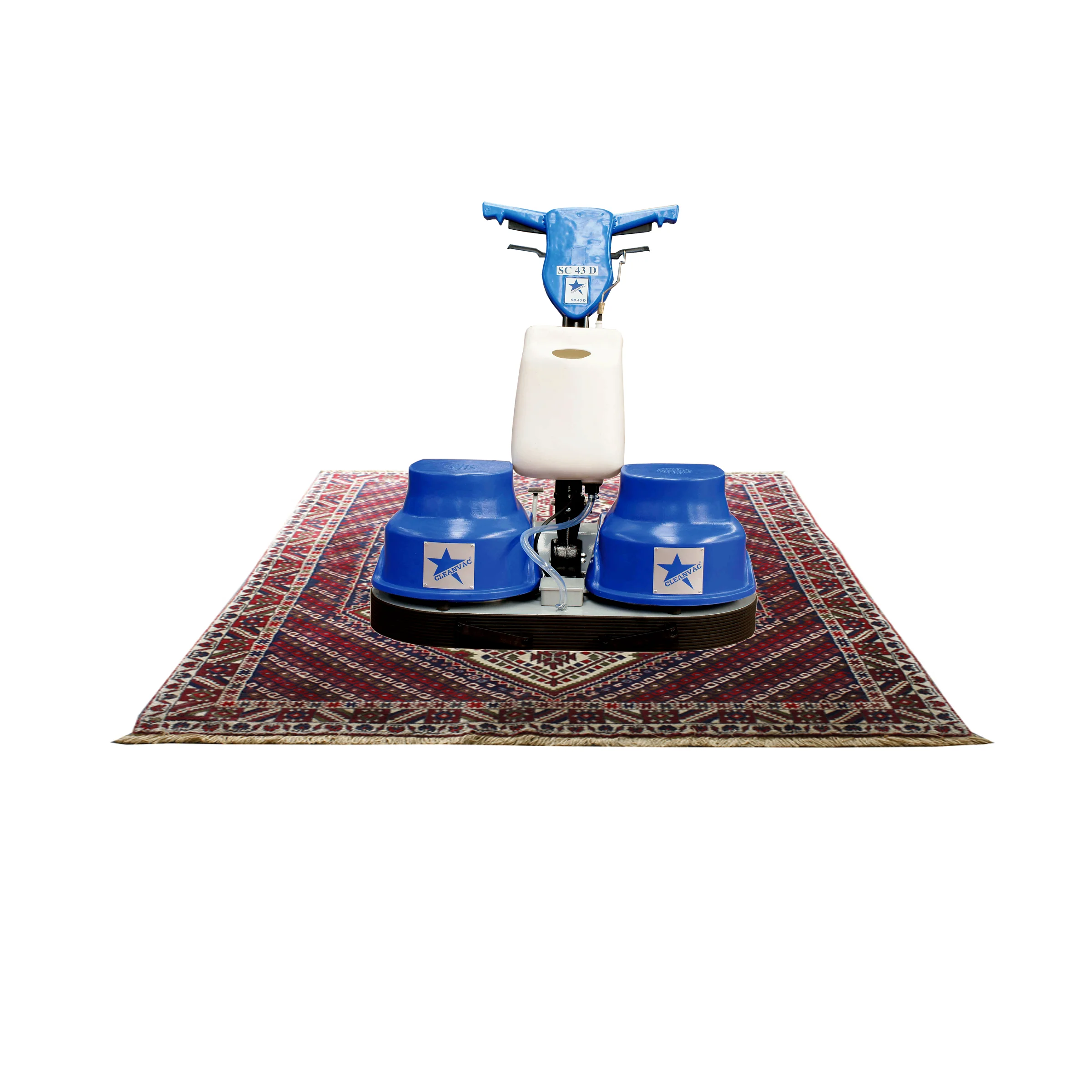 DOUBLE BRUSH CARPET CLEANING MACHINE