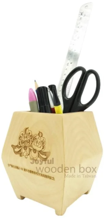 Joy OEM/ODM/ручная работа, офисные канцелярские принадлежности, настольный органайзер, многофункциональный стакан, деревянный держатель для карандашей