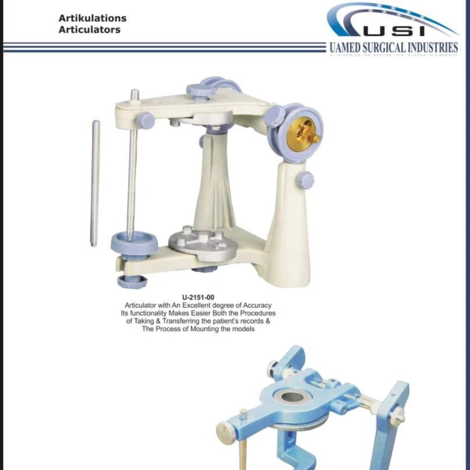 Стоматологическое оборудование металлическое простое для лабораторной артикуляции цинковый сплав стоматологической лаборатории с индивидуальными студенческими инструментами