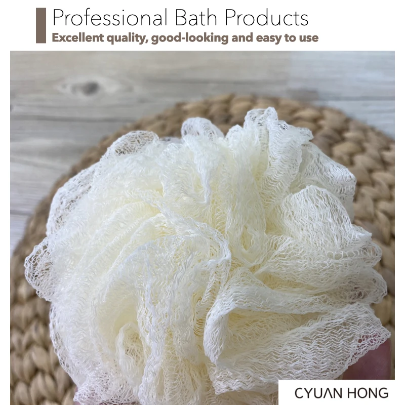 Bath Massage / Factory Direct Quick Foaming Dense Foam Bathing SPA Skin-Friendly Soft Bath Ball