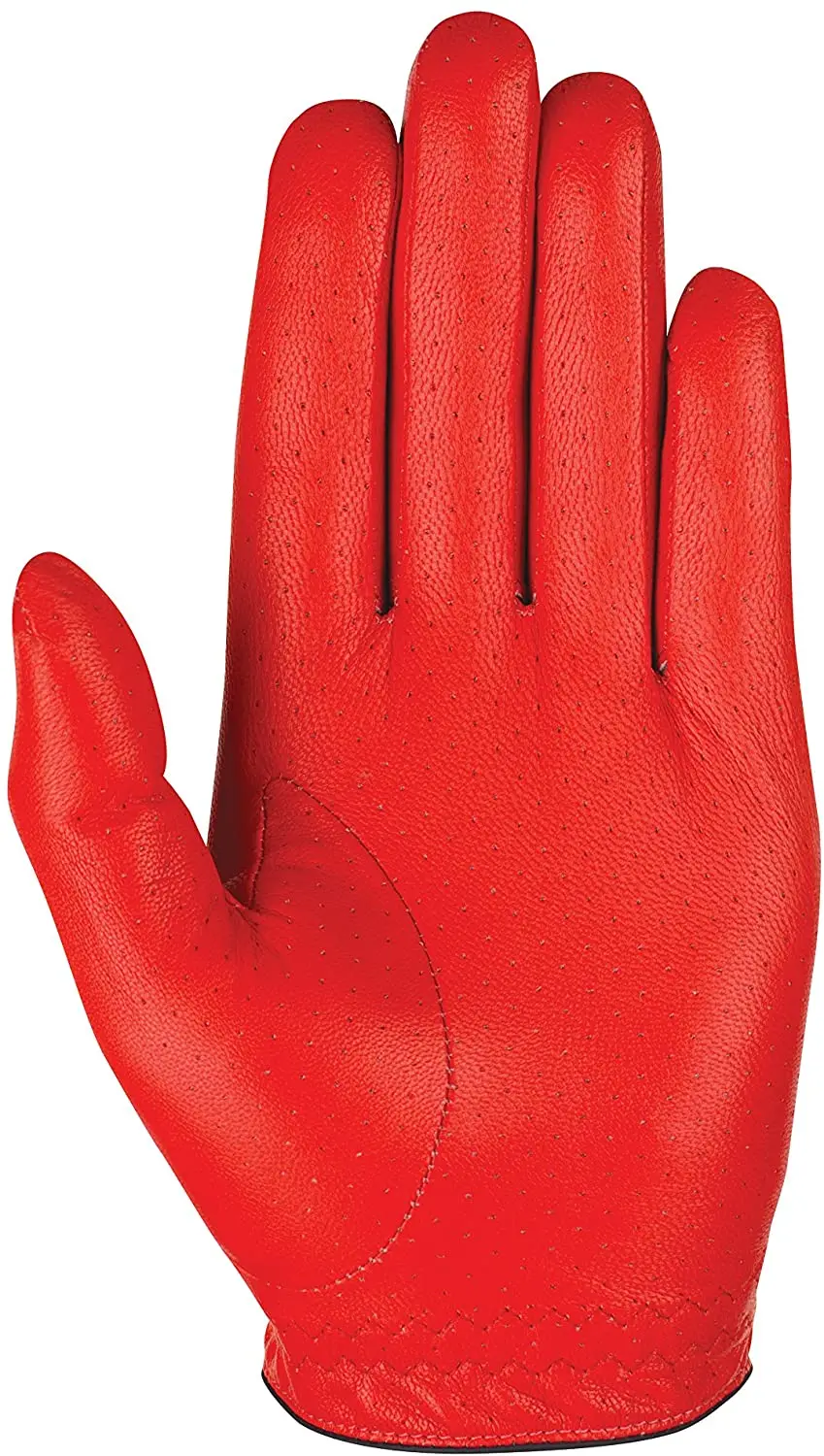 High quality full Leather palm  Printed Training red colored  titelist players golf gloves