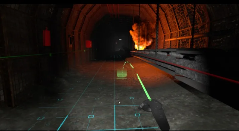 
MineVR Simulation - Virtual Reality Based Safe Mining Training Simulation 