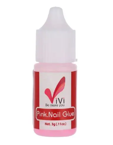 Korea VIVI Nail 3g Pink Glue