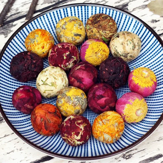 
100% Natural Addictive-free Blooming Rose Flower Tea 