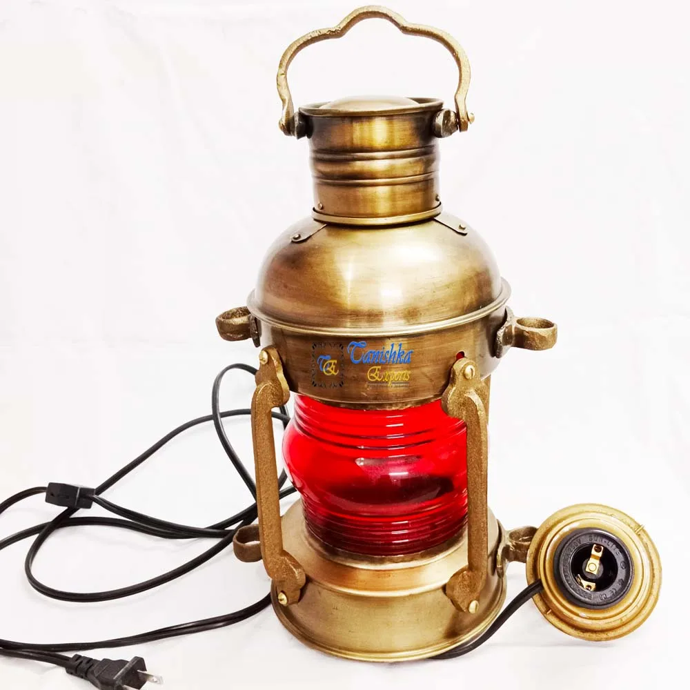 Морской латунный подвесной фонарь домашний декор масляная лампа морской корабль