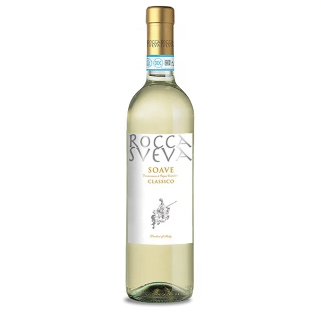 Soave Classico DOC стеклянная бутылка 0 75l-Цвет: световой соломенно-желтый; Запах: фруктовым ароматом apple