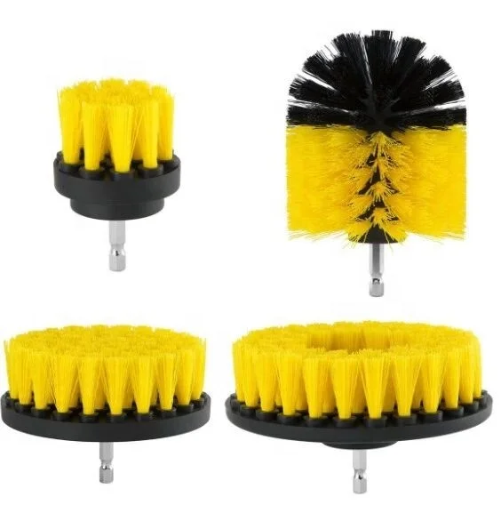 Drill Brush Attachment Cleaning Upholstery Drill Brush Set