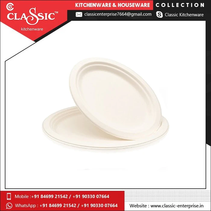 Eco Friendly Disposable Plates Eco Friendly Disposable Plates Wholesale Cheap Price Biodegradable Sugarcane Plates