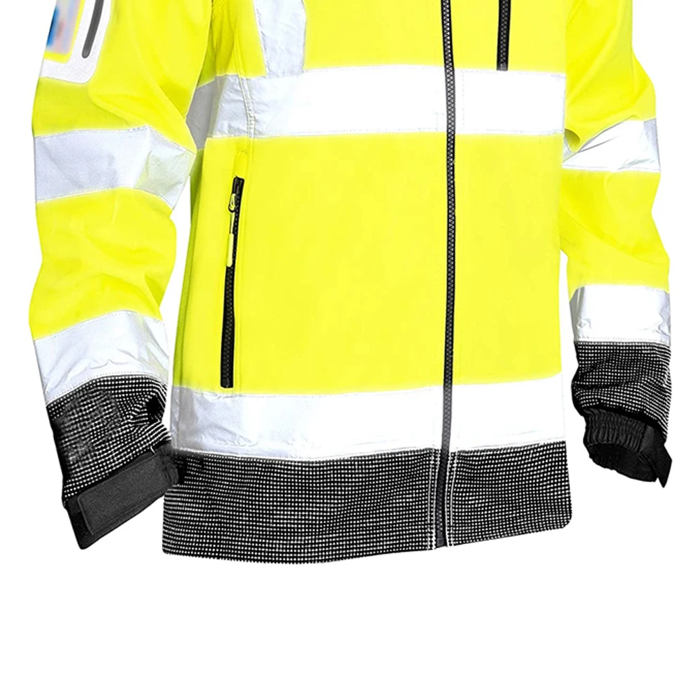 
2021 Men New Model Safety Men Clothing Autumn Work Clothes Cotton Reflective Work Jacket 