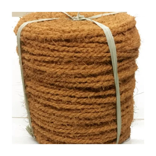 Коричневый кокосовый шпагат/канаты из кокосового волокна для экспорта/витая конопляная веревка сизального Ананасовое банановое волокно