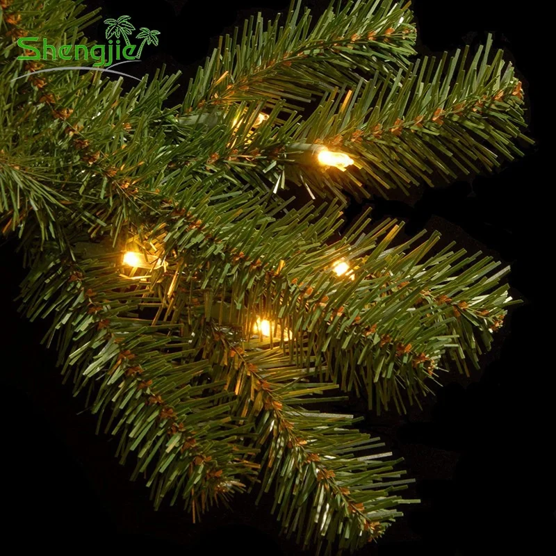 Wholesale Hanging Window Decoration PVC Bright Artificial Christmas